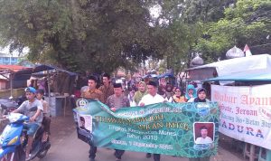 Pawai ta'aruf MTQ tingkat kecamatan di KEcamatan Menes. Kabupaten Pandeglang. (Foto Mas Dedi/chanelbanten.com)