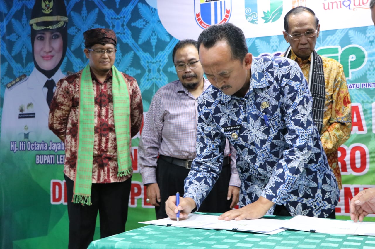 Dorong Pelaku UMK, Pemkab Lebak Melakukan Perjanjian Kerjasama