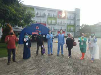 Dua Pasien Covid-19 Sembuh Dalam Waktu 5 Hari di Rumah Singgah Griya Anabatic Kabupaten Tangerang