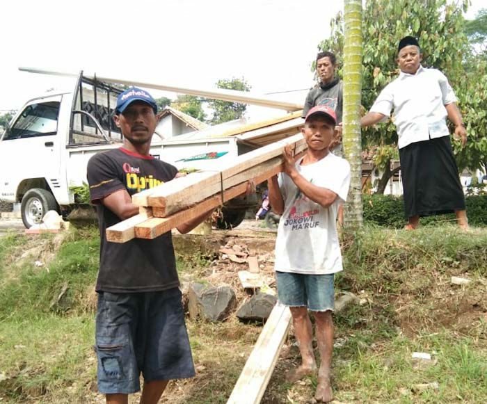 Sempat Terhenti, Pembangunan Rumah Pasutri Tunarungu di Warunggunung Masih Butuh Bahan Material 
