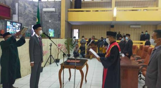 DPRD Lebak Gelar Paripurna Pelantikan PAW Ketua DPRD