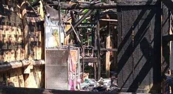 Akibat Sisa Bara Api, Rumah Penjual Gorengan di Cileles Hangus Dilalap Si Jago Merah