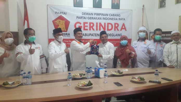 Silaturahmi Kebangsaan, DPD PKS Pandeglang Datangi Kantor DPC Gerindra Pandeglang