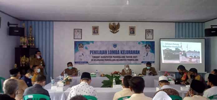 Tim Penilaian Lomba Kelurahan Datangi Kelurahan Pandeglang