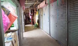 Pedagang Pasar Baru Pari Mandalawangi Gulung Tikar Akibat Pandemi Covid-19