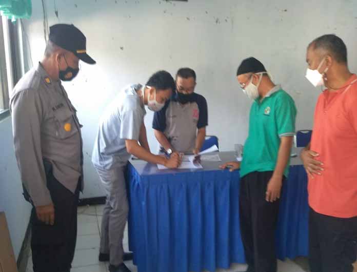 Jajaran Polsek Patia Siap Kawal Pelaksanaan Pilkades Dimasa Pandemi, Himbau Warga Jaga Kondusifitas
