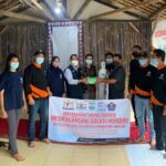 Mahasiswa UPG KKM Kelompok 13 Bersama Kadin Banten Dan Indika Energy Serahkan Bantuan Tabung Oxygen Untuk Desa Sangiang