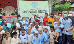 Yayasan Prima Khitan Gratis 27 Anak Yatim dan Dhuafa di Lebak