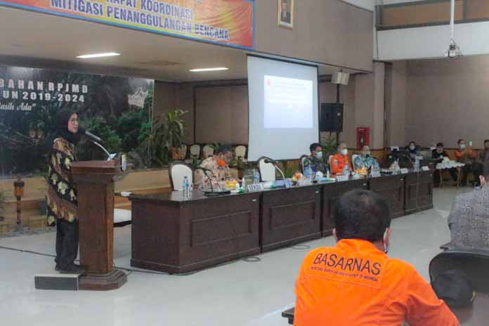 Rakor Mitigasi Penanggulangan Bencana, Bupati Himbau Masyarakat Untuk Jaga Lingkungan