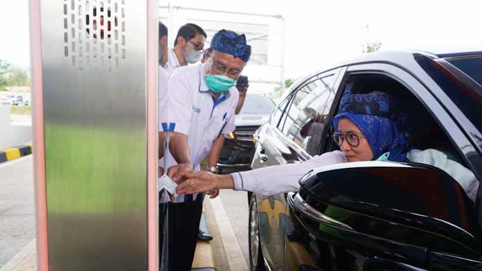 Dibuka Untuk Umum, Bupati Lebak Orang Pertama Yang Menjajal Tol Serang Rangkasbitung