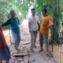 Program Seratus Hari Kerja, Saepullah Kades Desa Gubugan Cibeureum Perbaiki Jembatan Gantung
