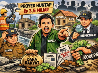 Proyek Penunjang HUNTAP Curugpanjang Rp3,5 Miliar Disorot, KUMALA Desak Inspektorat Banten Turun Tangan