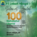 PT Lebak Niaga : Selamat Hari Lahir Nahdlatul Ulama – 1 Abad NU (1926–2026)