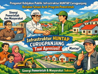 Sinergi Pemerintah dan Masyarakat, Infrastruktur HUNTAP Curugpanjang Tuai Apresiasi