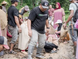 Kolaborasi Nyata Kembali Ditunjukkan Anggota DPRD Banten dalam Perbaikan Jalan Kabupaten Penghubung Lebak–Pandeglang
