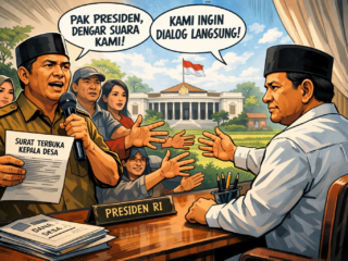 Desa Bicara Lewat Surat Terbuka, Kades Lebak Minta Presiden Buka Ruang Dialog