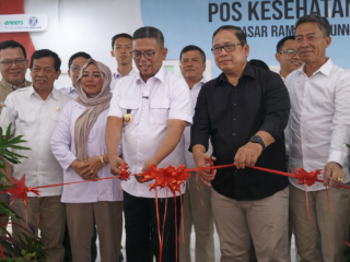 Gubernur Banten Resmikan Pos Kesehatan Merah Putih di Rangkasbitung, Dukung Program Cek Kesehatan Gratis
