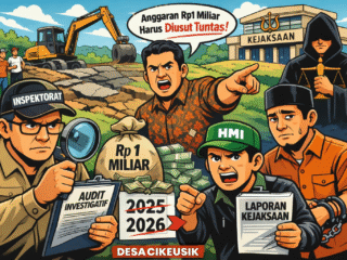 Anggaran JUT Rp1 Miliar Desa Cikeusik Diduga Bermasalah, Inspektorat Turunkan Irban III