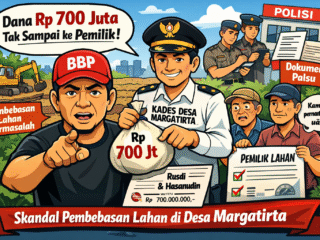 Kasus Pembebasan Lahan Margatirta Mencuat, Dana Rp700 Juta Diduga Tak Sampai ke Pemilik, Nama Kades Disebut
