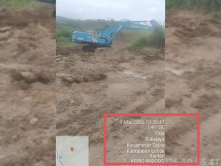 Ditutup Satpol PP, Tambang di Sajira Lebak Kembali Beroperasi, LSM Jambakk Ancam Demo