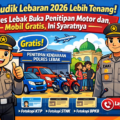 Mudik Lebaran 2026 Lebih Tenang! Polres Lebak Buka Penitipan Motor dan Mobil Gratis, Ini Syaratnya