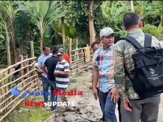 Jalan Amblas Hambat Program Presiden di Lebak, Nabil Jayabaya Turun Tangan Biayai Perbaikan