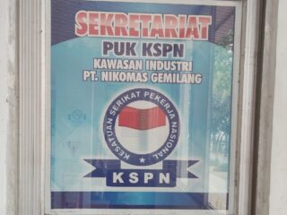 Karyawan PT Nikomas Gemilang Keluhkan Dipersulit Keluar dari Serikat KSPN