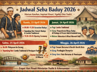 Seba Baduy 2026 Digelar 23–26 April, Ritual Sakral hingga Hiburan Siap Ramaikan Lebak