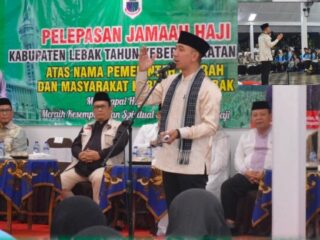 393 Jemaah Haji Lebak Berangkat ke Tanah Suci, Bupati Hasbi Minta Didoakan Jadi Pemimpin Amanah