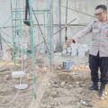 Pekerja Proyek di Cibadak Lebak Jatuh dari Scaffolding, Polisi Turun Tangan dan Soroti SOP K3
