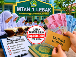 Tahfidz Berbayar di MTsN 1 Lebak Jadi Sorotan, Komite Klaim Tidak Ada Unsur Paksaan