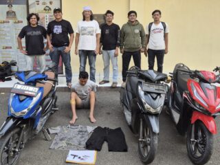 Satreskrim Polres Lebak Tangkap Pelaku Curanmor di Cimarga, Dua Rekanya Masuk DPO
