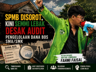 SPMB Disorot, Kini SEMMI Lebak Desak Audit Pengelolaan Dana BOS SMA/SMK