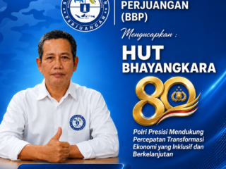 BBP Sampaikan Ucapan Selamat HUT Bhayangkara ke-80, Dukung Polri Semakin Presisi