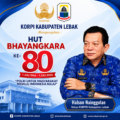KORPRI Kabupaten Lebak Ucapkan Selamat Hari Bhayangkara ke-80, Apresiasi Dedikasi Polri untuk Masyarakat