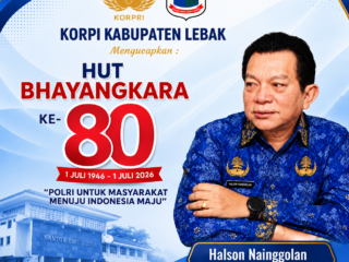 KORPRI Kabupaten Lebak Ucapkan Selamat Hari Bhayangkara ke-80, Apresiasi Dedikasi Polri untuk Masyarakat