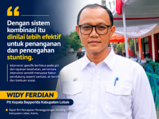 Pemkab Lebak Klaim Penanganan Stunting Makin Efektif, KRS Turun Hingga 73 Persen