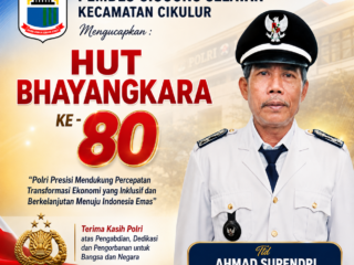 Pemdes Cigoong Selatan Mengucapkan Selamat Hari Bhayangkara ke-80, Apresiasi Pengabdian Polri untuk Masyarakat