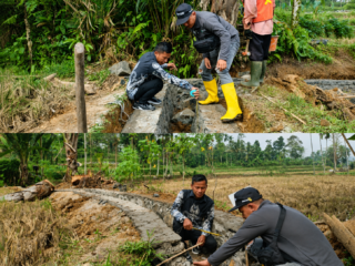 Proyek P3-TGAI di Cigemblong Dikoreksi, 21 Meter Pasangan Batu Dibongkar untuk Perbaikan