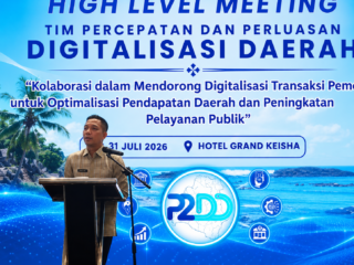 High Level Meeting TP2DD, Hasbi Beberkan Tantangan Besar Keuangan Kabupaten Lebak
