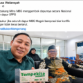 Unggahan Musa Weliansyah Soal Gembok Dapur MBG Nasional Jadi Sorotan, Tantang Mitra Buktikan Ancaman Penutupan SPPG