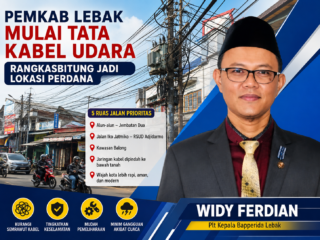 Pemkab Lebak Mulai Benahi Kabel Semrawut di Rangkasbitung, Lima Ruas Jalan Jadi Prioritas