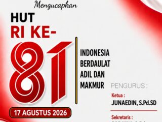 K3S Pendidikan Cikulur Sampaikan Ucapan HUT RI ke-81, Dorong Semangat Bersama Membangun Dunia Pendidikan