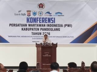 Bupati Dewi Setiani Dorong PWI Pandeglang Perkuat Solidaritas dan Profesionalisme