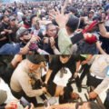 Bawa Golok, Pria Diduga Provokator Aksi di DPR RI Dikeroyok Massa hingga Bersimbah Darah