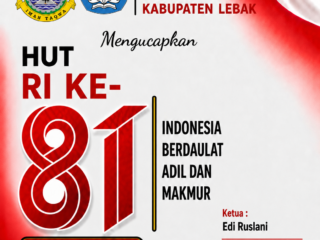MKKS SMK Kabupaten Lebak Sampaikan Ucapan HUT ke-81 RI, Dorong Semangat Persatuan dan Kemajuan