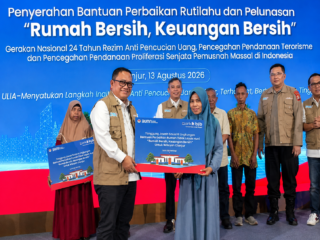 5 Rumah Warga MBR di Lebak Dibedah, Kolaborasi PPATK-BTN Jadi Bukti Kepedulian untuk Hunian Layak