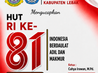 HUT ke-81 Kemerdekaan RI, MKKS SMA Lebak Serukan Semangat Pendidikan dan Persatuan