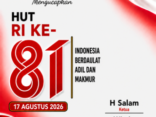K3S Pendidikan Kecamatan Rangkasbitung Ucapkan HUT ke-81 RI, Dorong Pendidikan untuk Indonesia Berdaulat dan Makmur