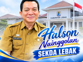 Halson Nainggolan Segera Tinggalkan Status Pj, Besok Dilantik Jadi Sekda Definitif Lebak